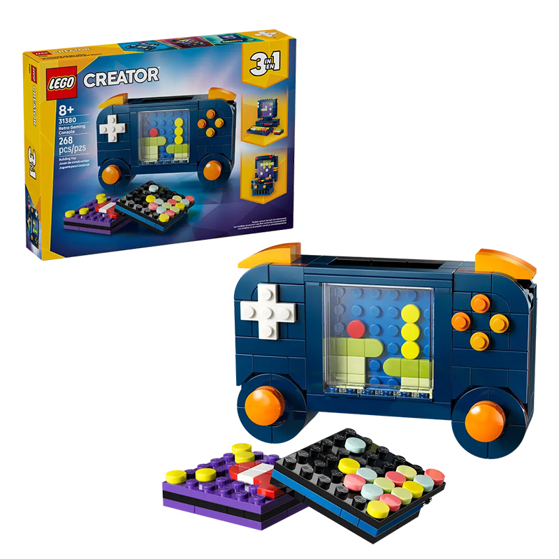 Gaming Console Setup - LEGO Creator 3 en 1, Bloques
