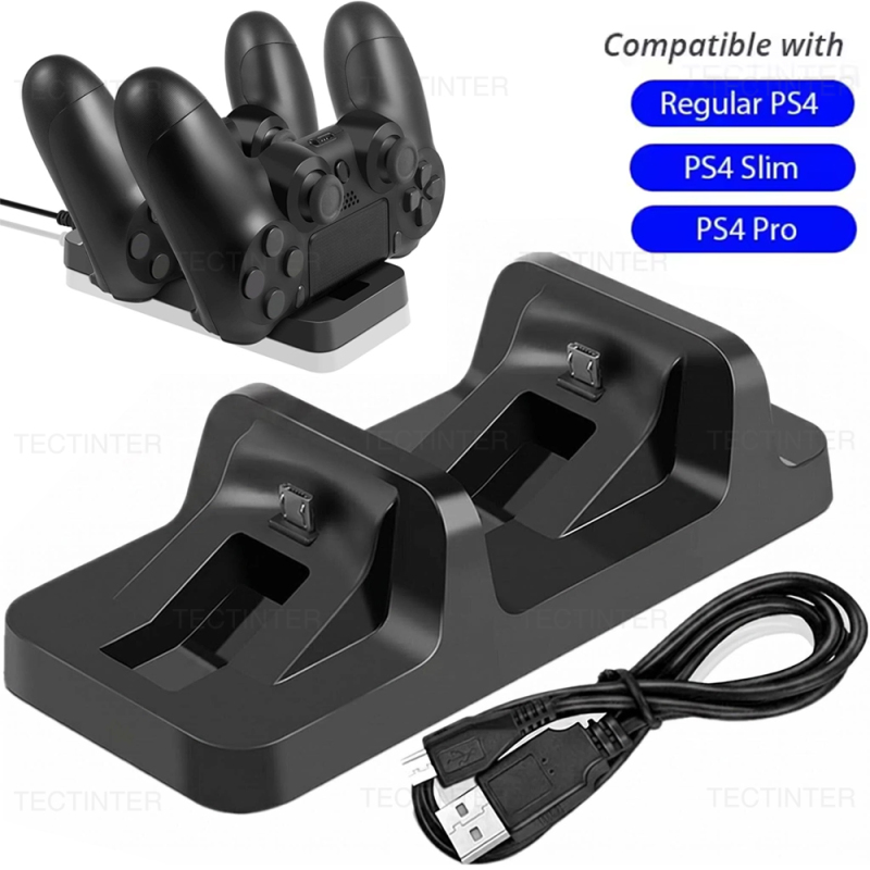 Gaming Console Station - Base de Carga Doble para Controles
