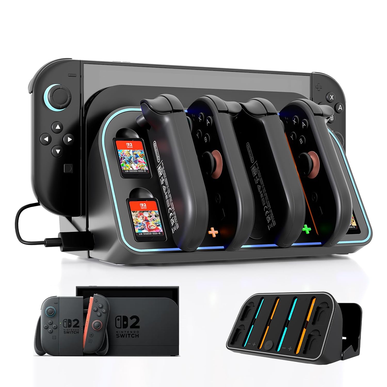 Gaming Console Station - Base de carga de montaje en