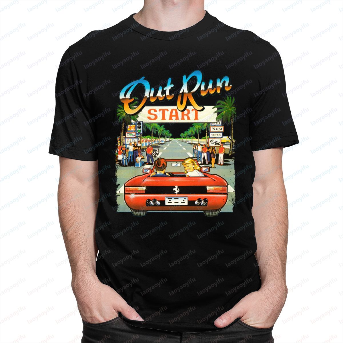 Gaming Console Japan - Camiseta japonesa Arcade Racing Video Game