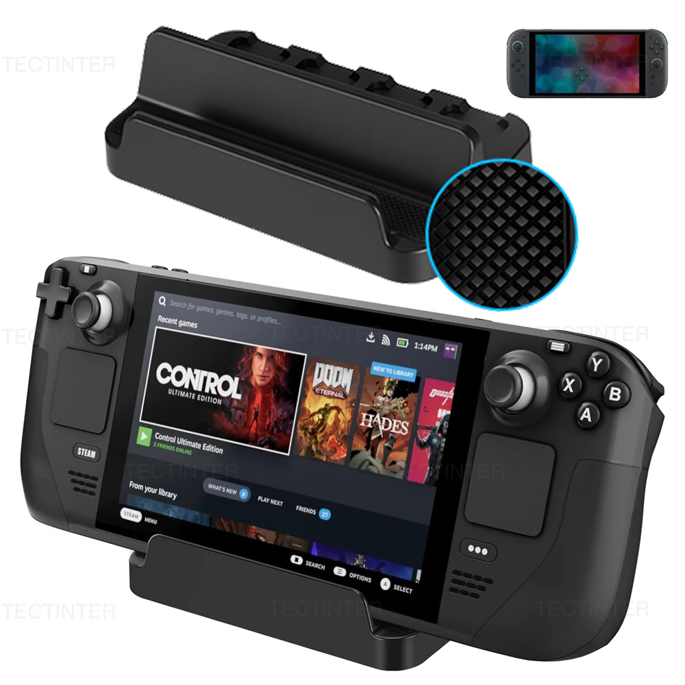 Gaming Console Steam Deck - Soporte para Consola de Juegos para