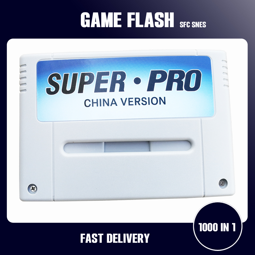 Gaming Console Video - Flash de juego Super SNES SFC