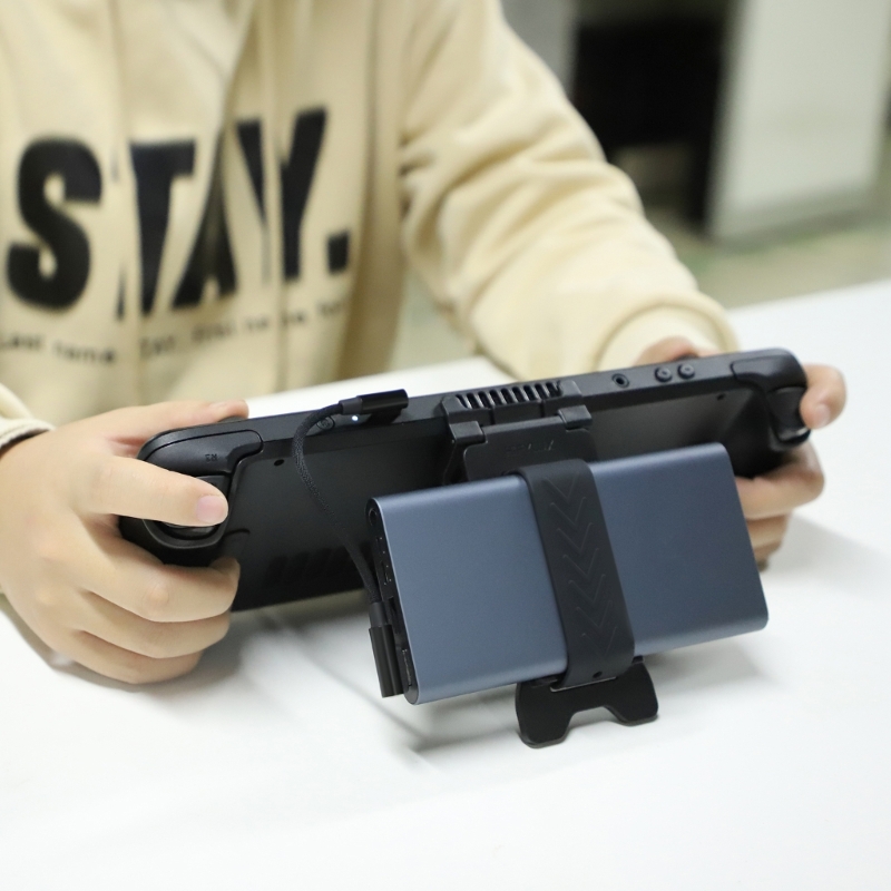 Gaming Console Power Bank - Soporte de escritorio 2 en 1