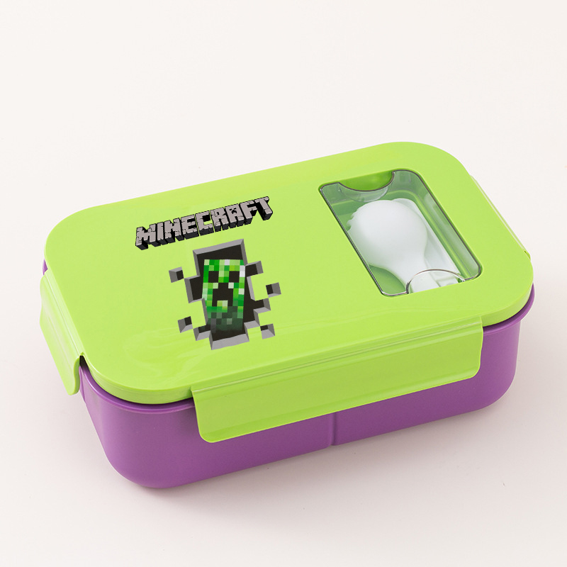 Gaming Console With Minecraft - Lonchera con temática de juegos, loncheras