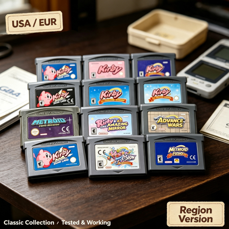 Gaming Console Video - Tarjeta de Juego Kirby de 32
