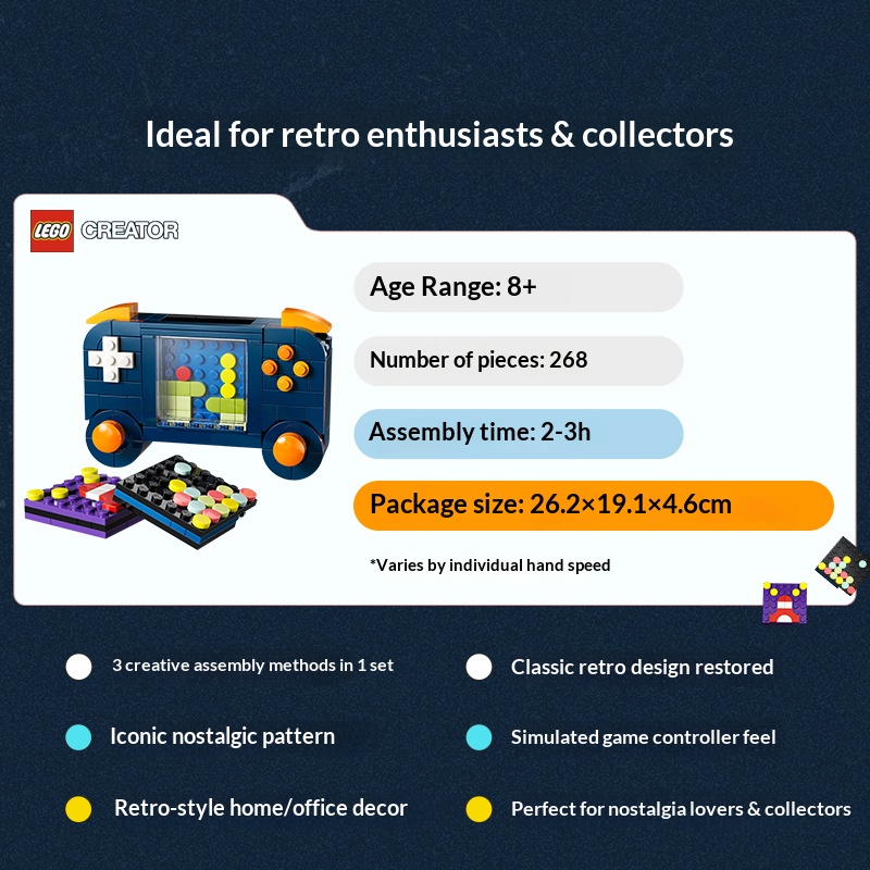 LEGO Creator 3 en 1, Bloques d - Gaming Console Setup reseña y precio