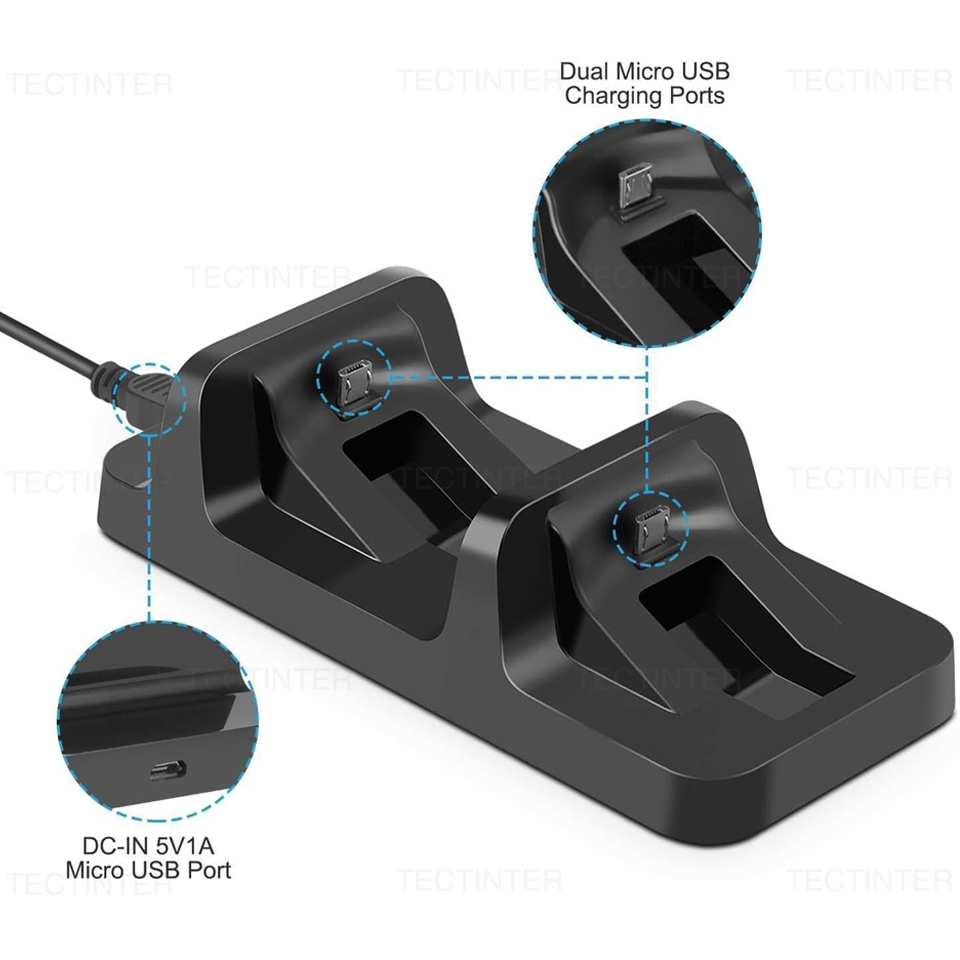 Base de Carga Doble para Contr - Gaming Console Station reseña y precio