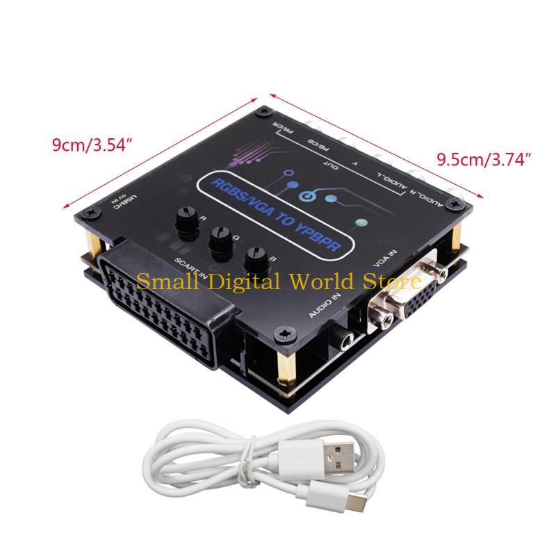 77Ub RGBS a YPBPR SCART a YPBP - Gaming Console Video reseña y precio