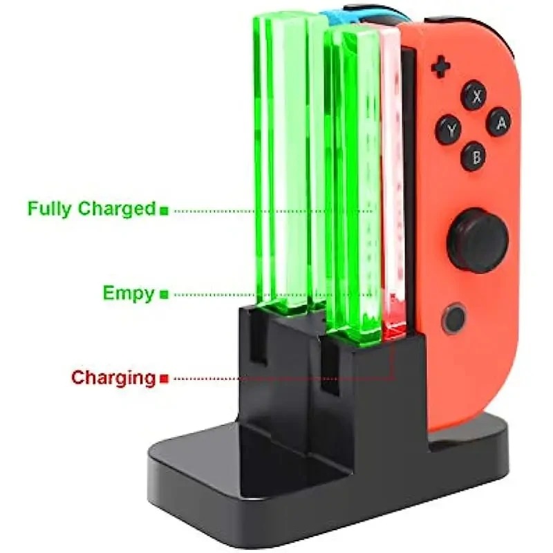 Base de carga LED 4 en 1 con i - Controller Charging Dock reseña y precio