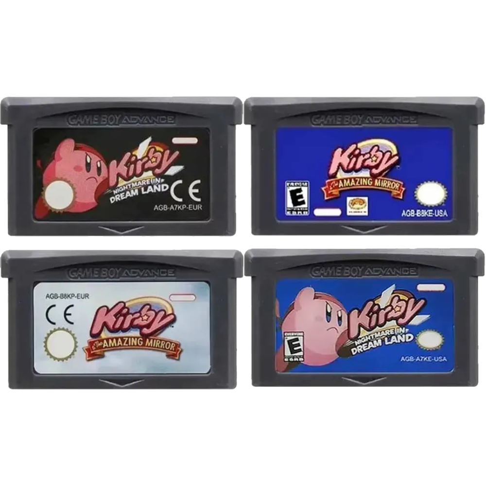 Tarjeta de juego Kirby de 32 b - Gaming Console Video reseña y precio