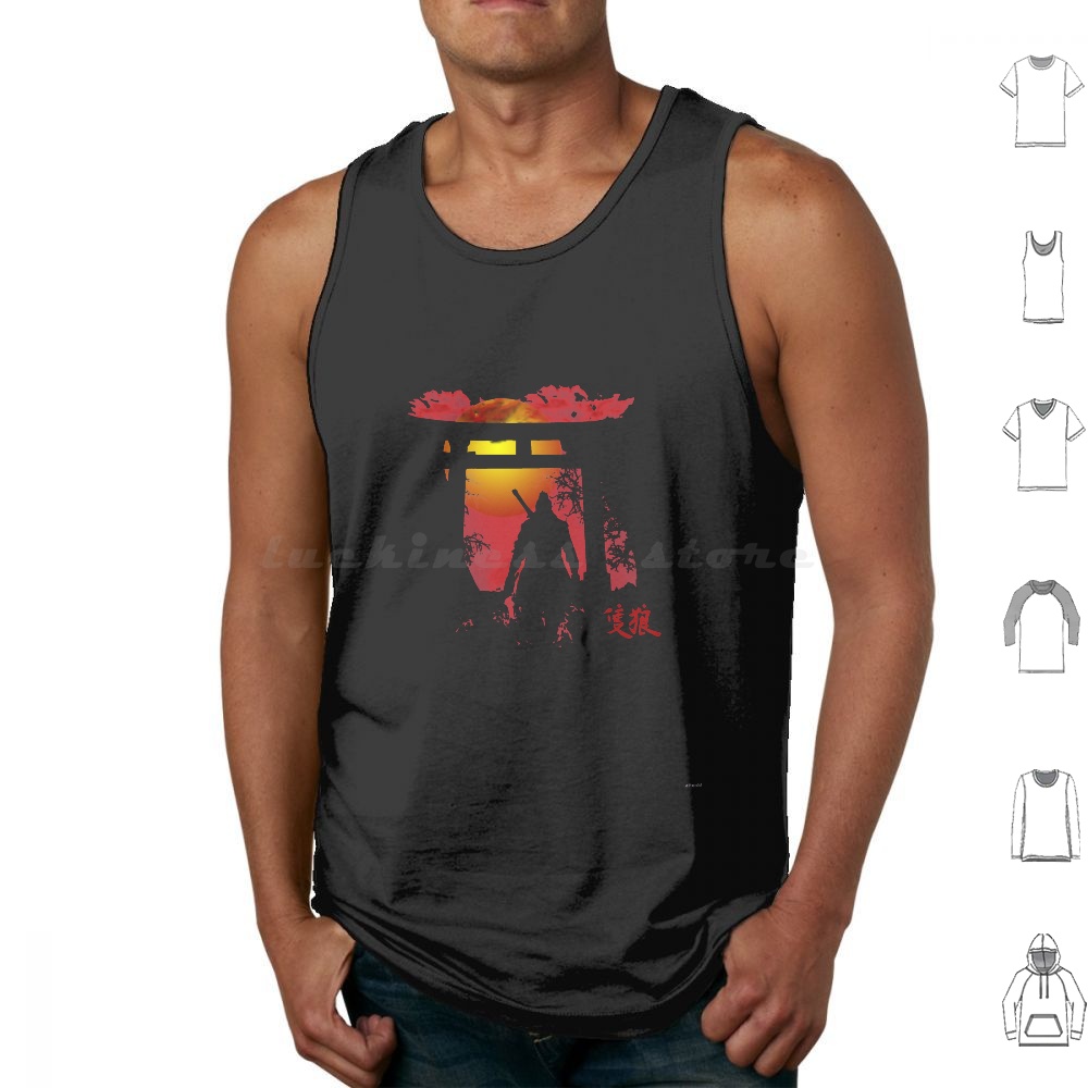 Camisetas sin mangas Sekiro At - Gaming Console Japan reseña y precio