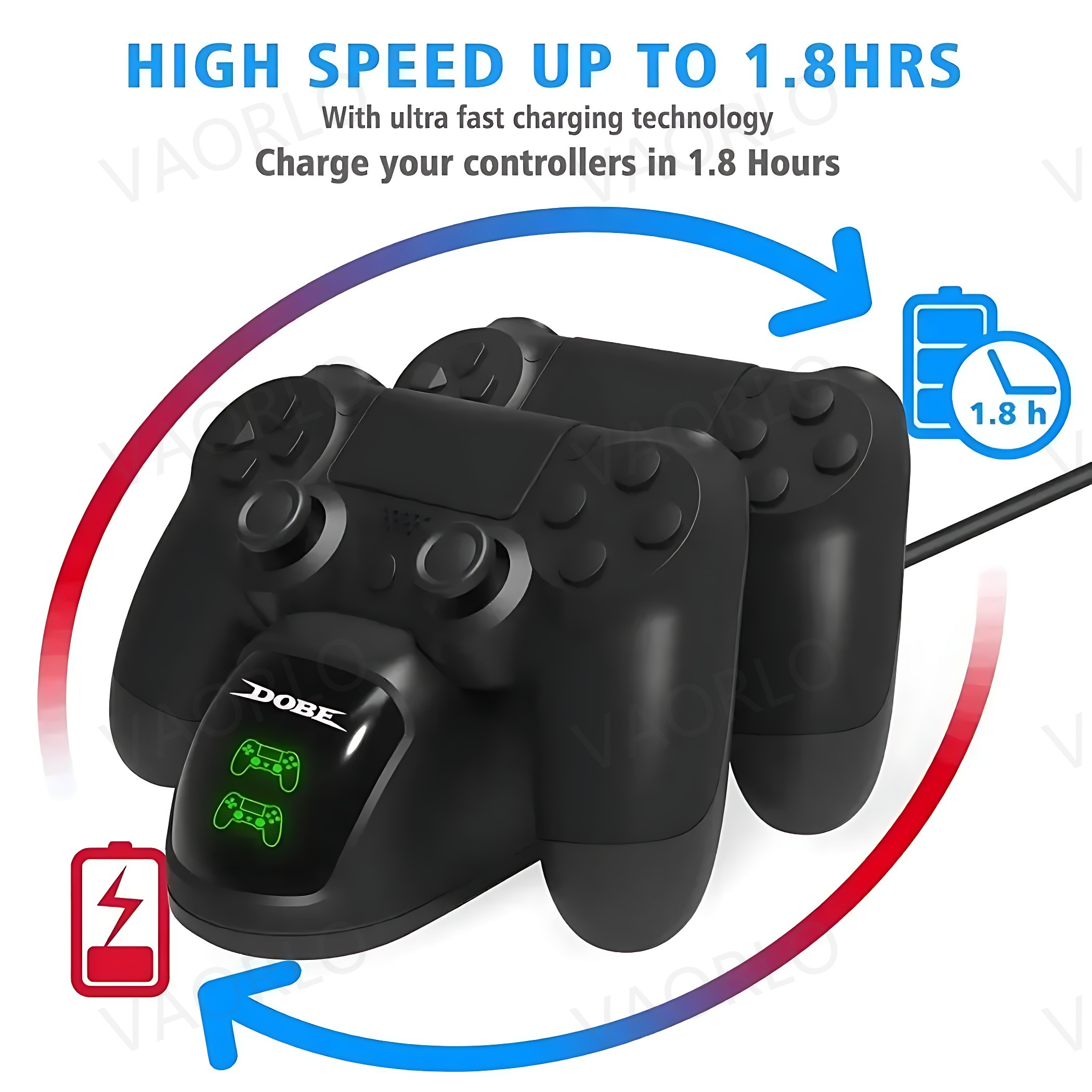 Nueva estación de carga PS4, c - Gaming Console Station reseña y precio
