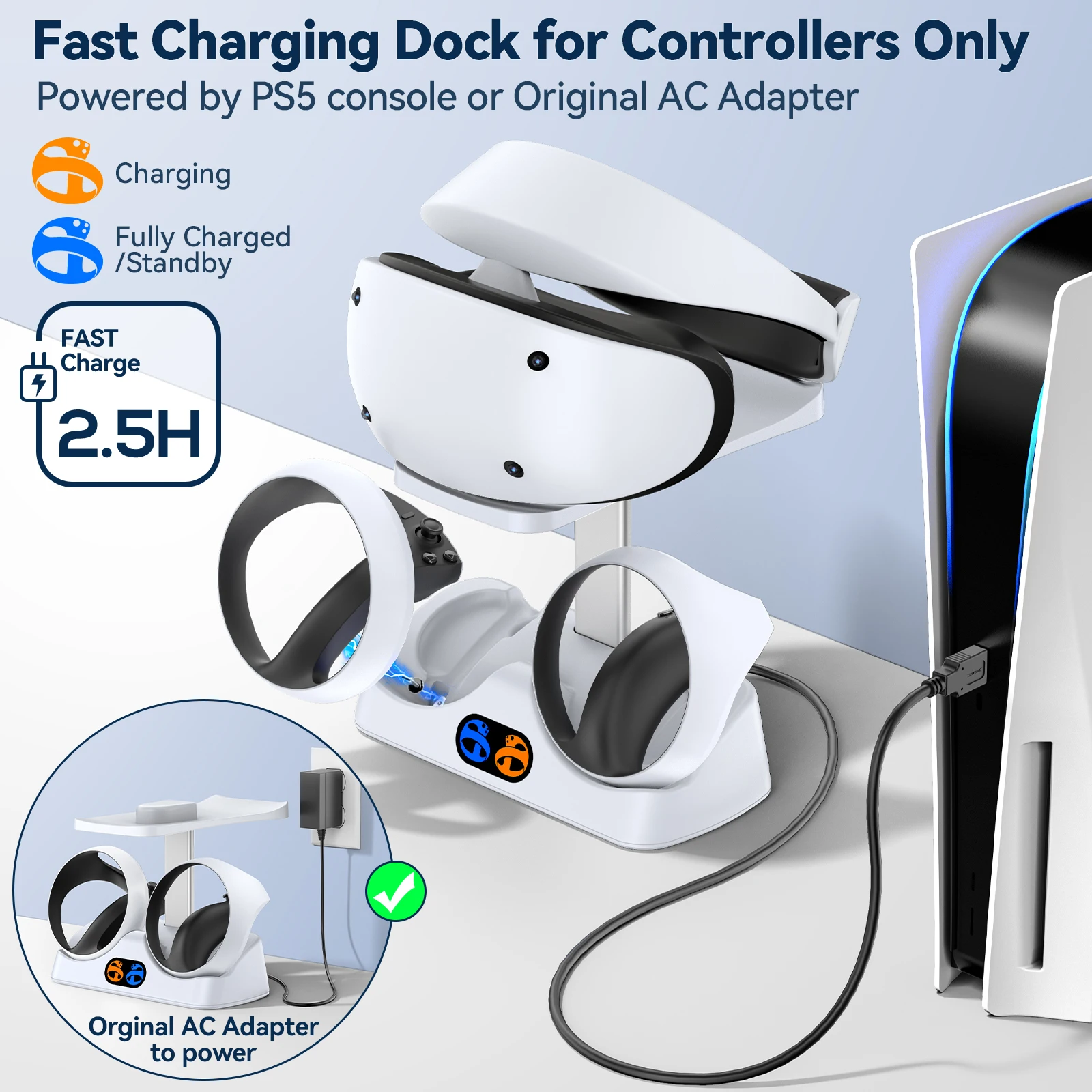 Base de carga del controlador  - Controller Charging Dock reseña y precio