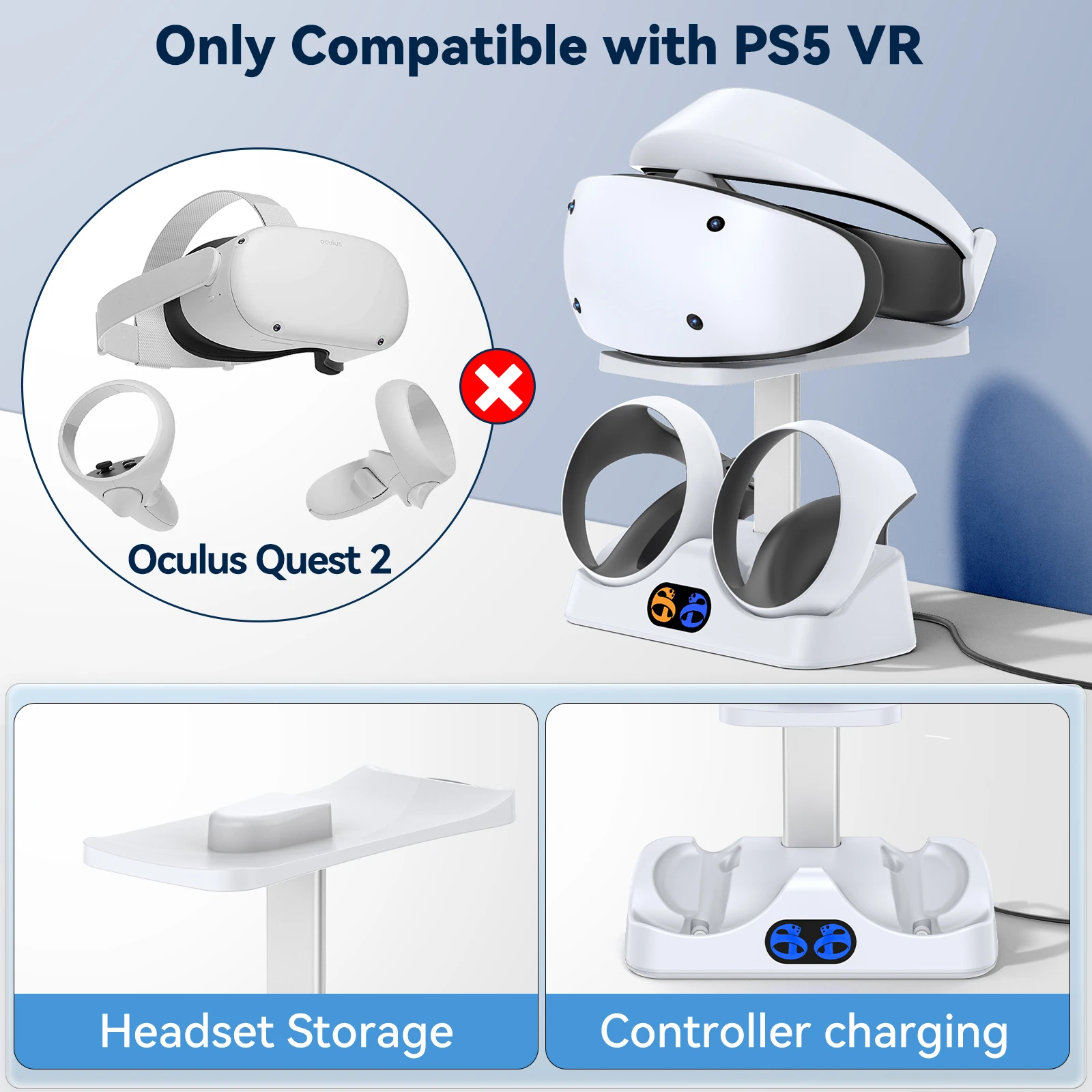 Base de carga del controlador  - Controller Charging Dock reseña y precio