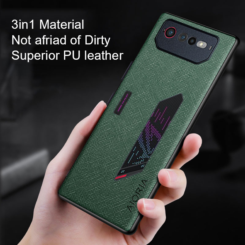 Funda de cuero de lujo para As - Gaming Console Mobile reseña y precio