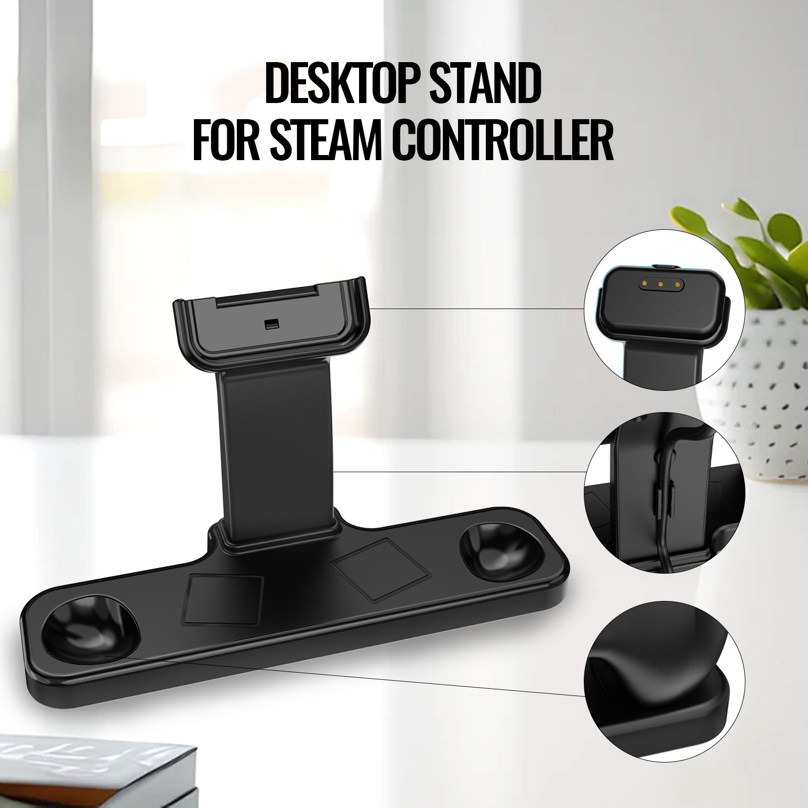 Nueva Base de Carga Magnética  - Controller Charging Dock reseña y precio