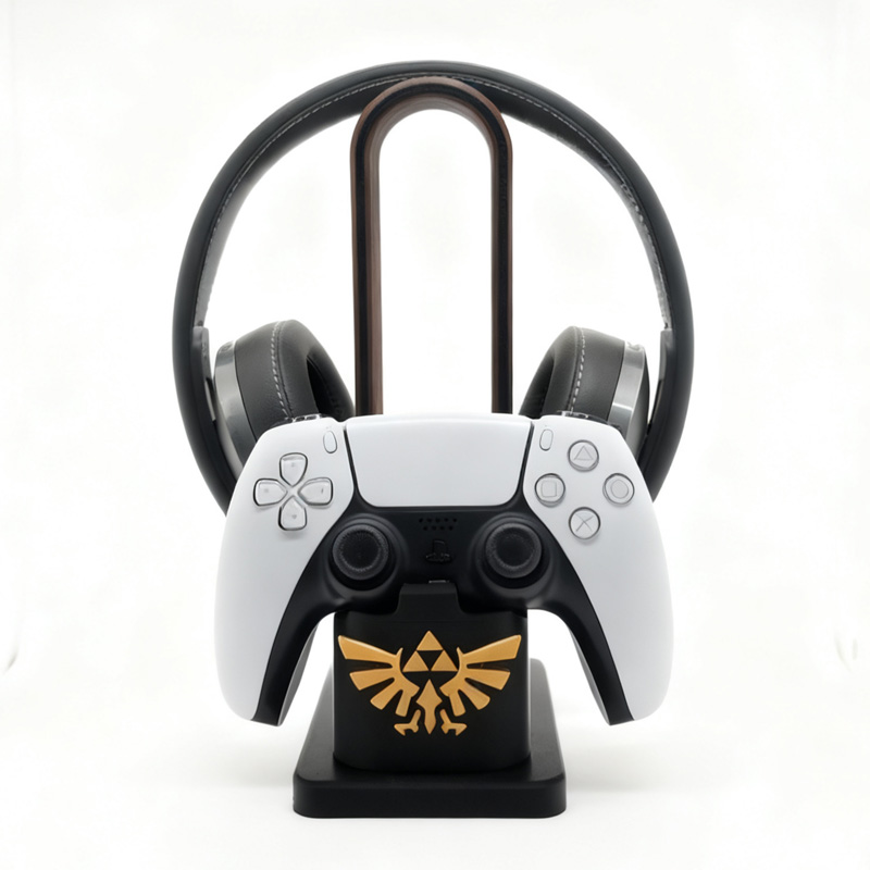 Soporte para auriculares con m - Gaming Console Setup reseña y precio