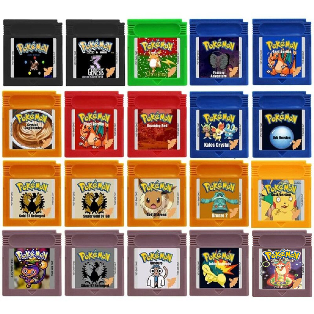 Cartucho de juego Pokemon Chri - Gaming Console Video reseña y precio