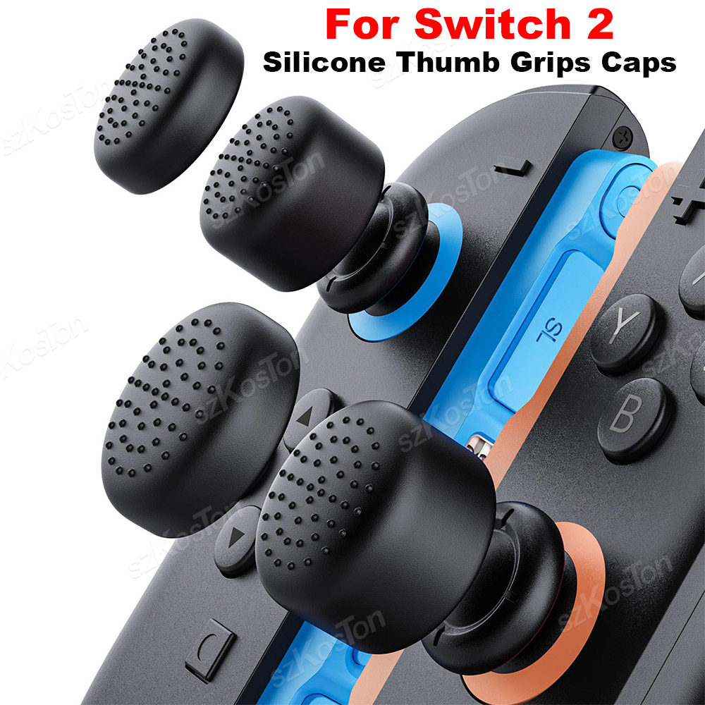 4 Uds para Switch 2 tapas de e - Thumb Grip Joystick reseña y precio