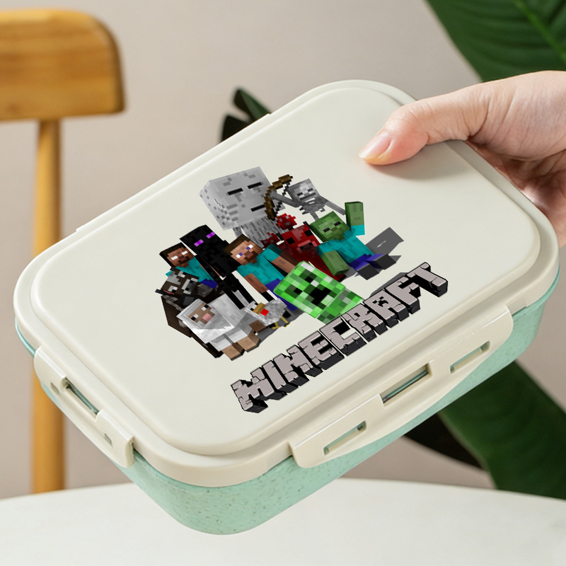 Lonchera Bento de Minecraft, C - Gaming Console With Minecraft reseña y precio