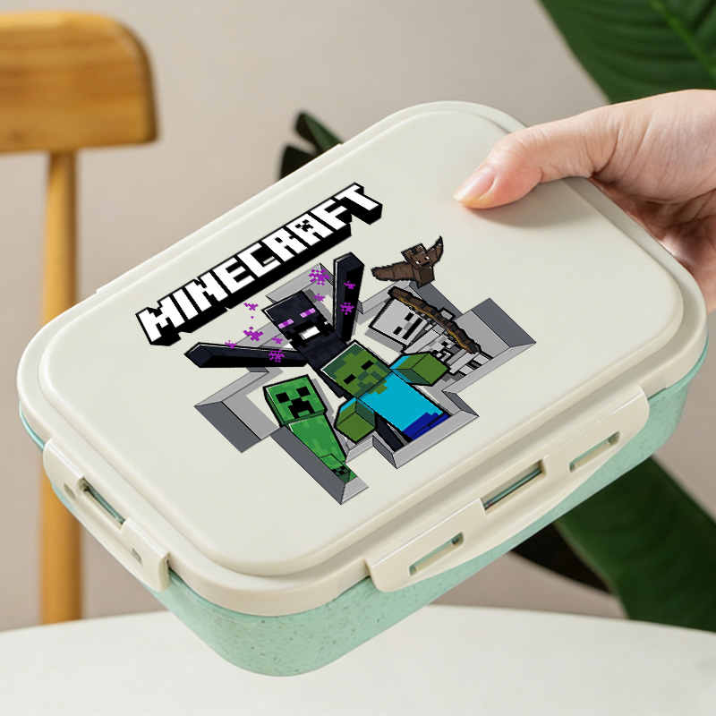 Lonchera Bento de Minecraft, C - Gaming Console With Minecraft reseña y precio