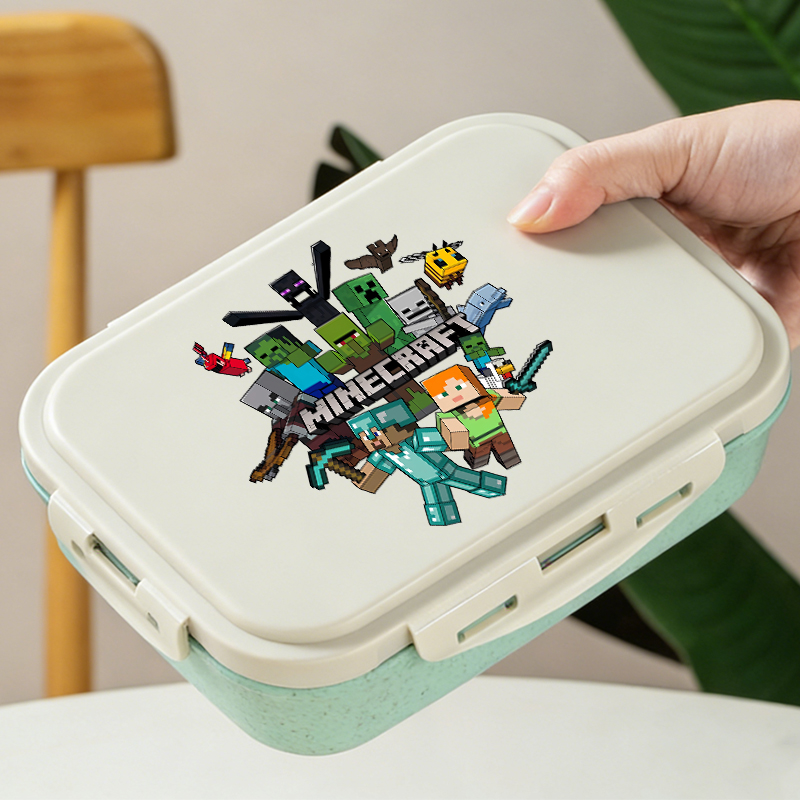 Lonchera Bento de Minecraft, C - Gaming Console With Minecraft reseña y precio