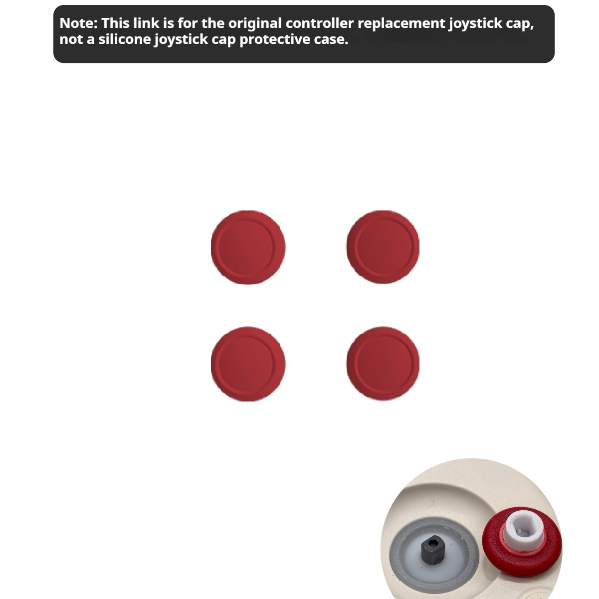 Tapas originales de Joysticks  - Gaming Console Setup reseña y precio