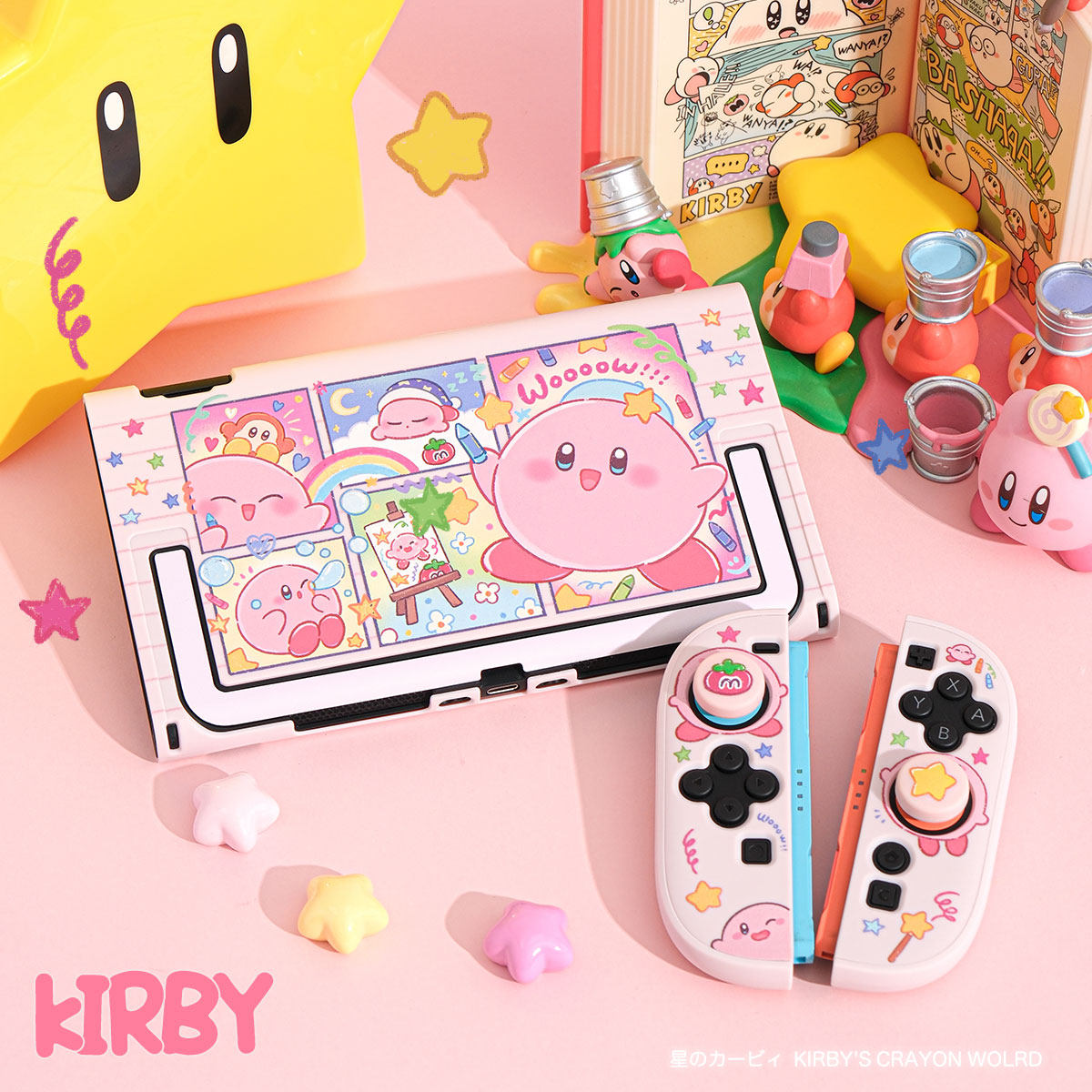 Funda Protectora Dividida Kirb - Gaming Console Japan reseña y precio