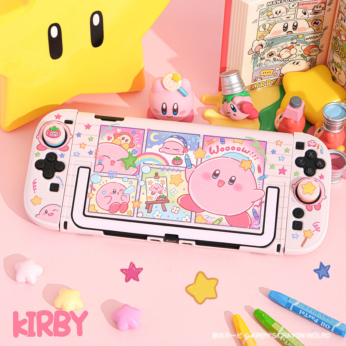 Funda Protectora Dividida Kirb - Gaming Console Japan reseña y precio