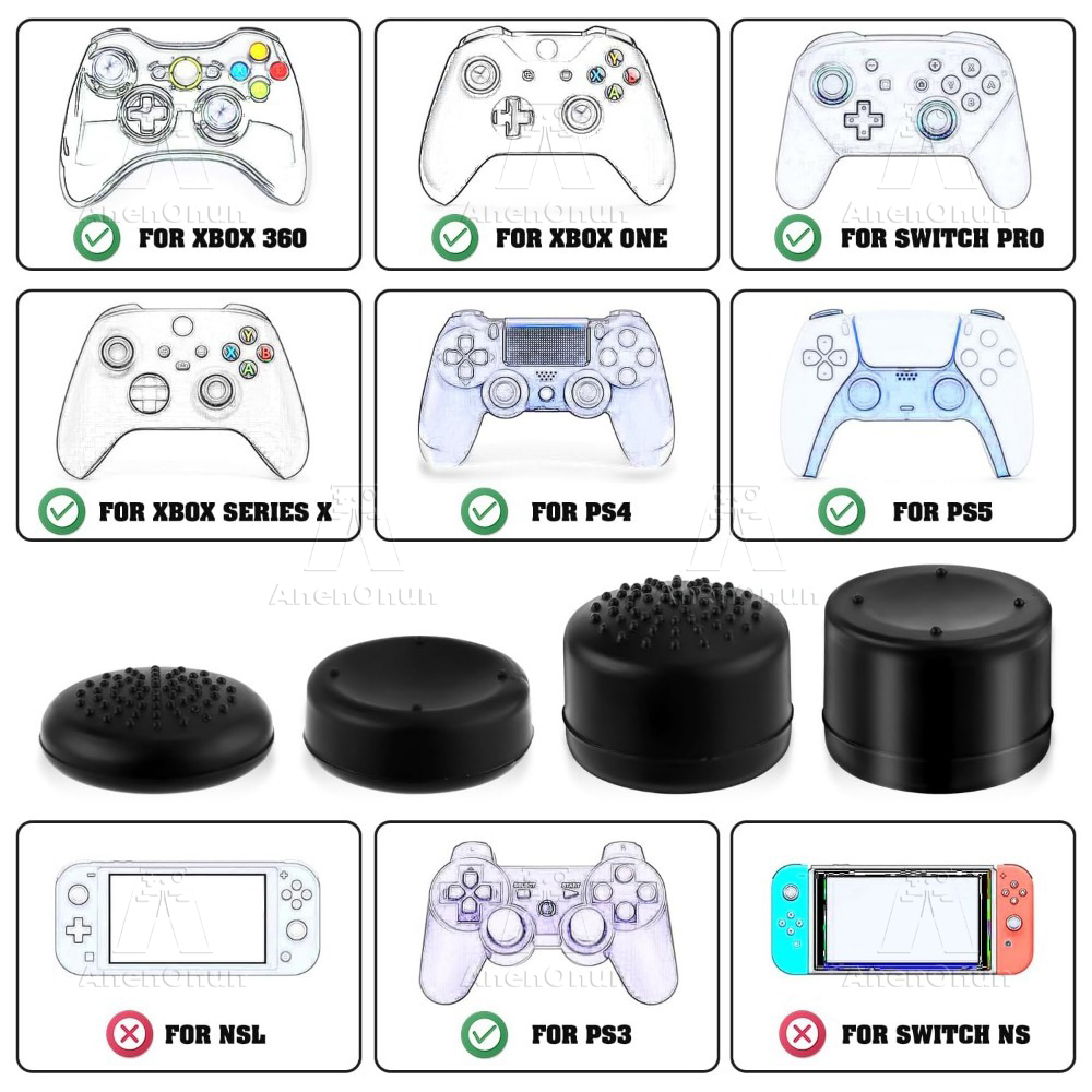 8 Uds tapas de agarre de pulga - Gaming Console Tv Stick reseña y precio