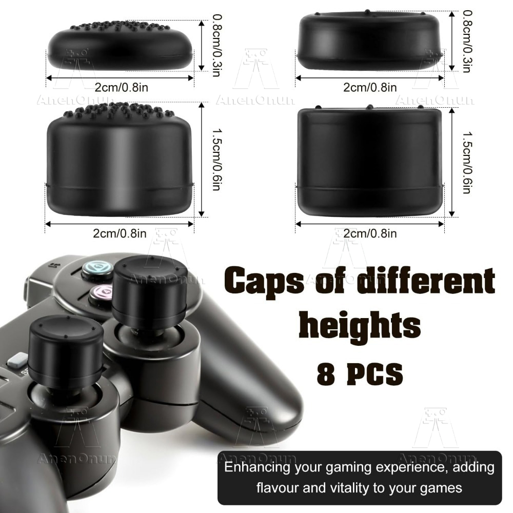 8 Uds tapas de agarre de pulga - Gaming Console Tv Stick reseña y precio