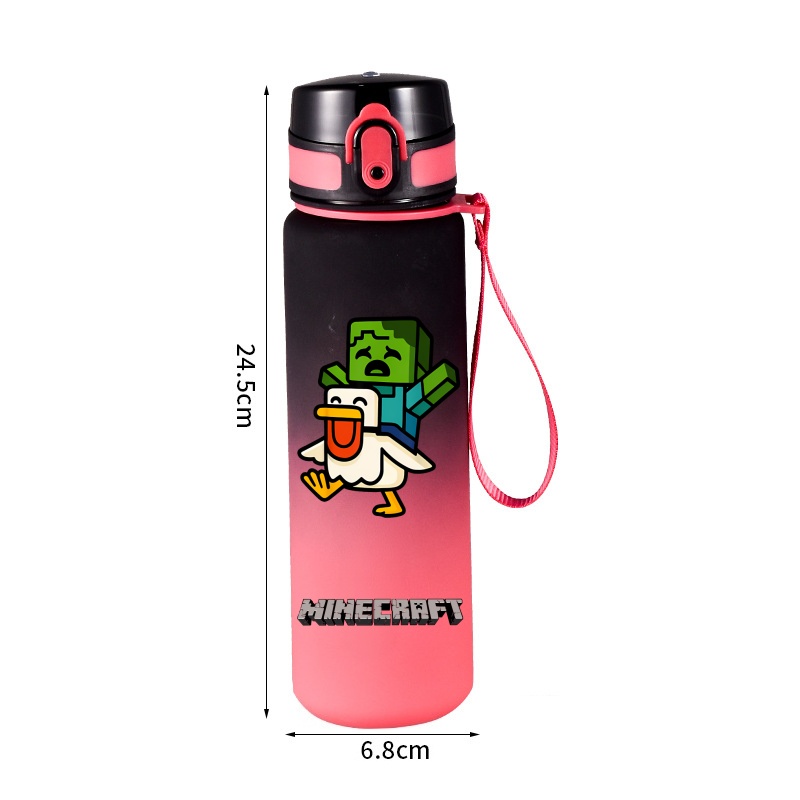 Botella de Agua Minecraft de 6 - Gaming Console With Minecraft reseña y precio