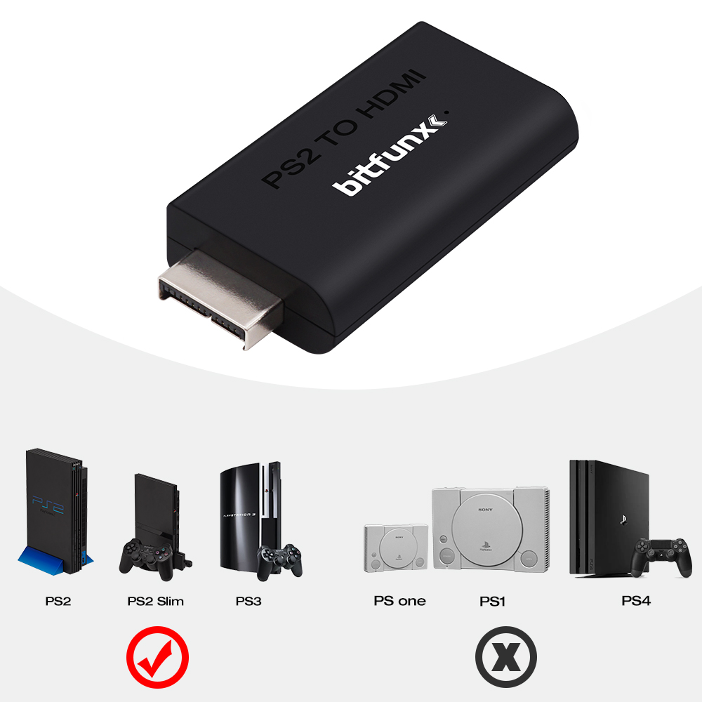 BitFunx PS2 YPBPR a HDMI ™   A - Gaming Console Station reseña y precio