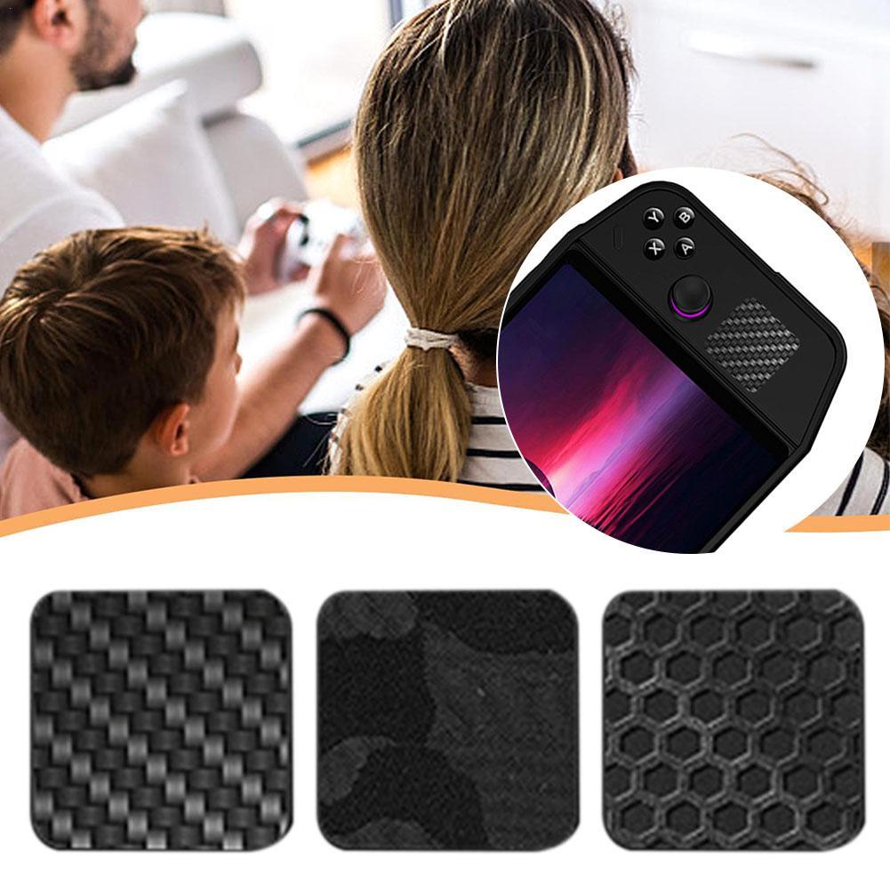 Pegatinas estampadas de fibra  - Gaming Console Setup reseña y precio