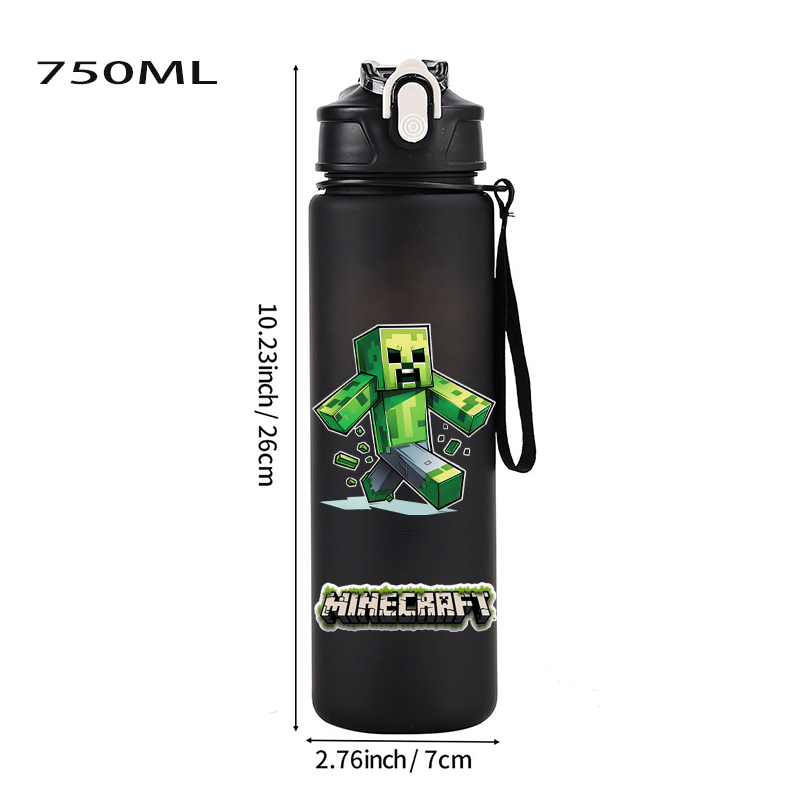 Botella de agua deportiva Mine - Gaming Console With Minecraft reseña y precio