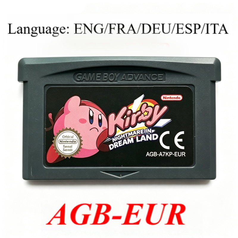 Tarjeta de Juego Kirby de 32 B - Gaming Console Video reseña y precio