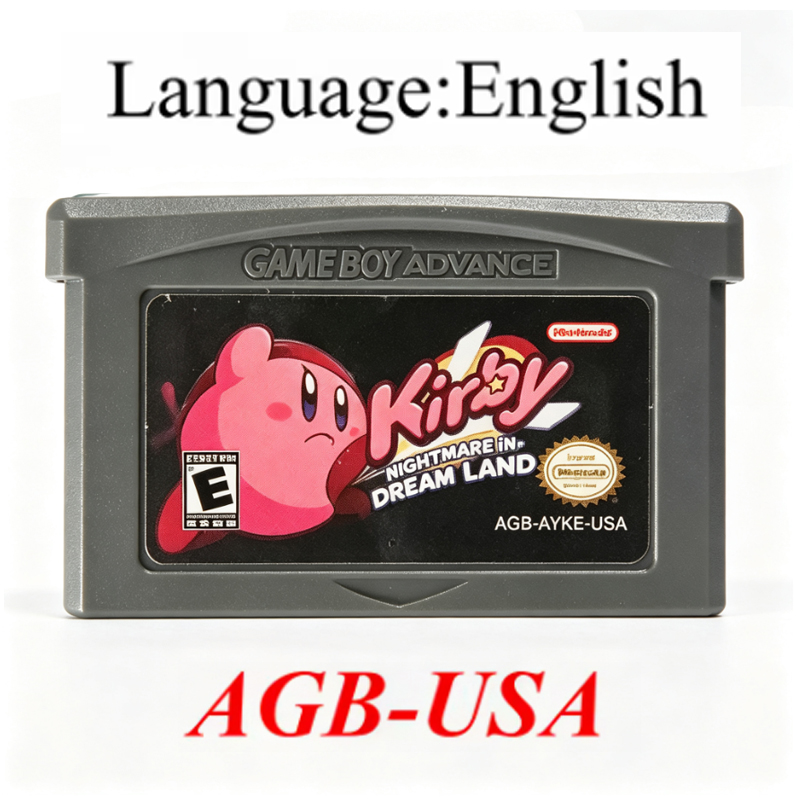 Tarjeta de Juego Kirby de 32 B - Gaming Console Video reseña y precio